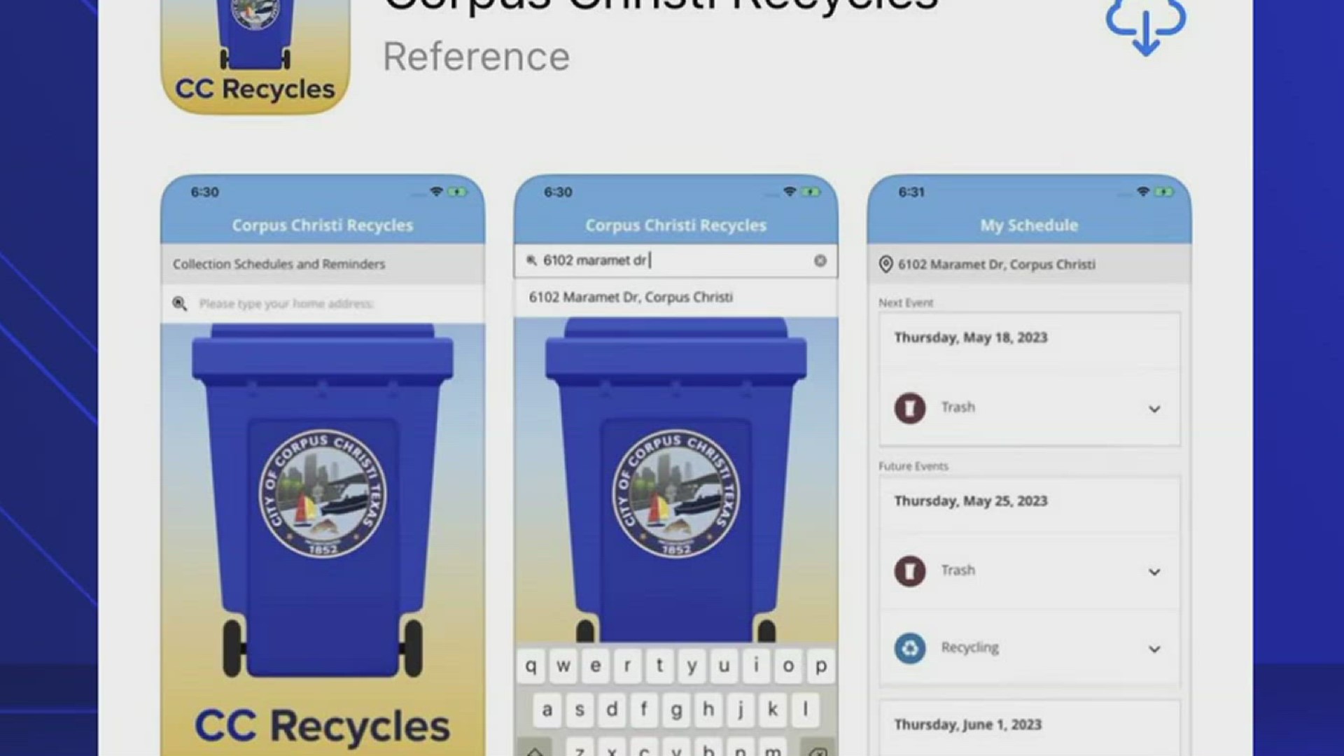 Corpus Christi Assistant Director of Solid Waste Paul Bass said the new app will be helpful in communicating when they are collecting post storm debris.