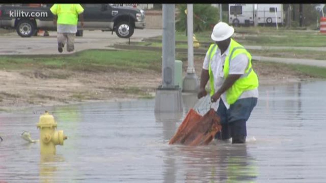 Storm drain cleaning crews prepare for expected rainfall