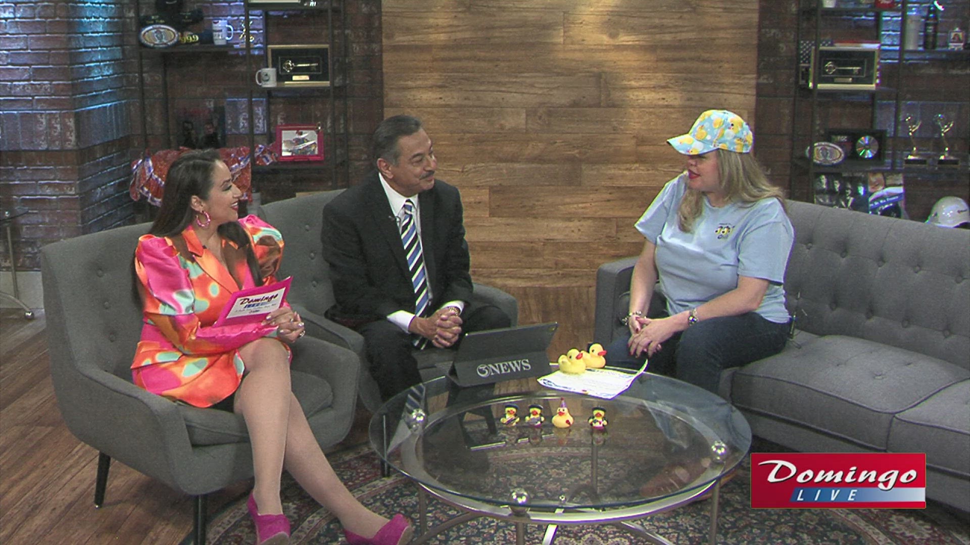 South Texas Lighthouse for the Blind joined us on Domingo Live to discuss the upcoming Rubber Duck Round-Up fundraiser benefiting the local blind community.