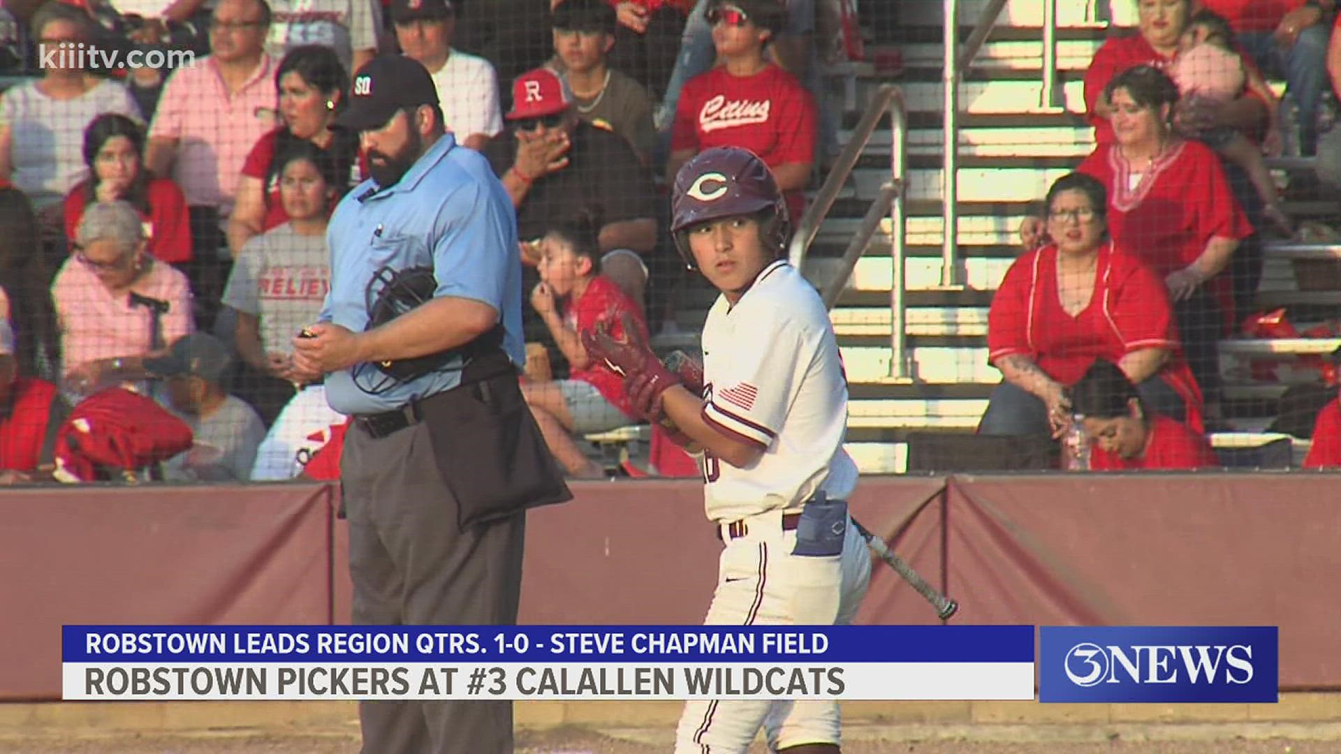 Calallen wins Game 2 battle with Robstown 6-4. T-M edged Alice 5-3. Vets topped Sharyland Pioneer 13-6 in Game 2.
