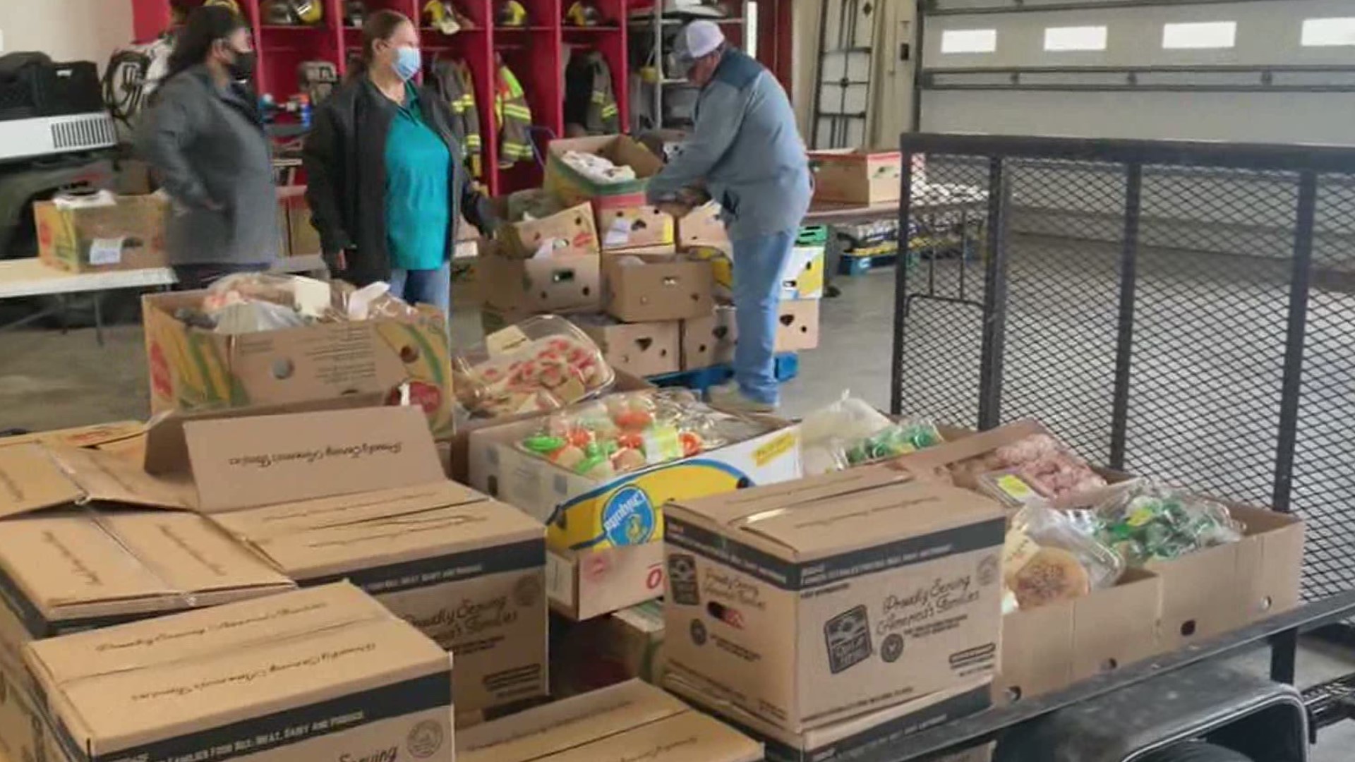 The food bank has delivered seven million pounds of food to 182,000 homes in the Coastal Bend. However, organizers say their work is still not done.