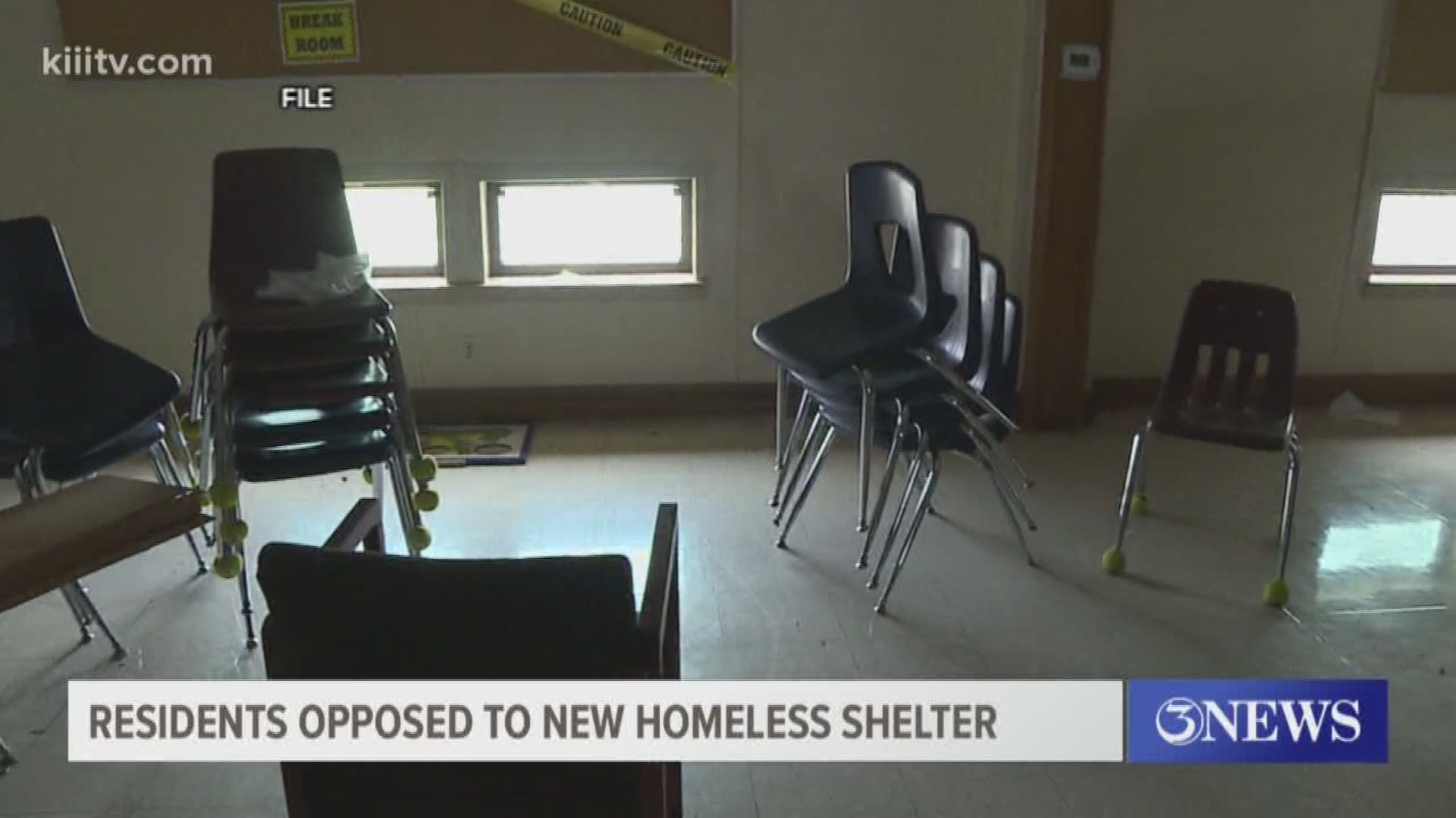 Residents Oppose Homeless Shelter In Lamar Elementary Building Kiiitv Com