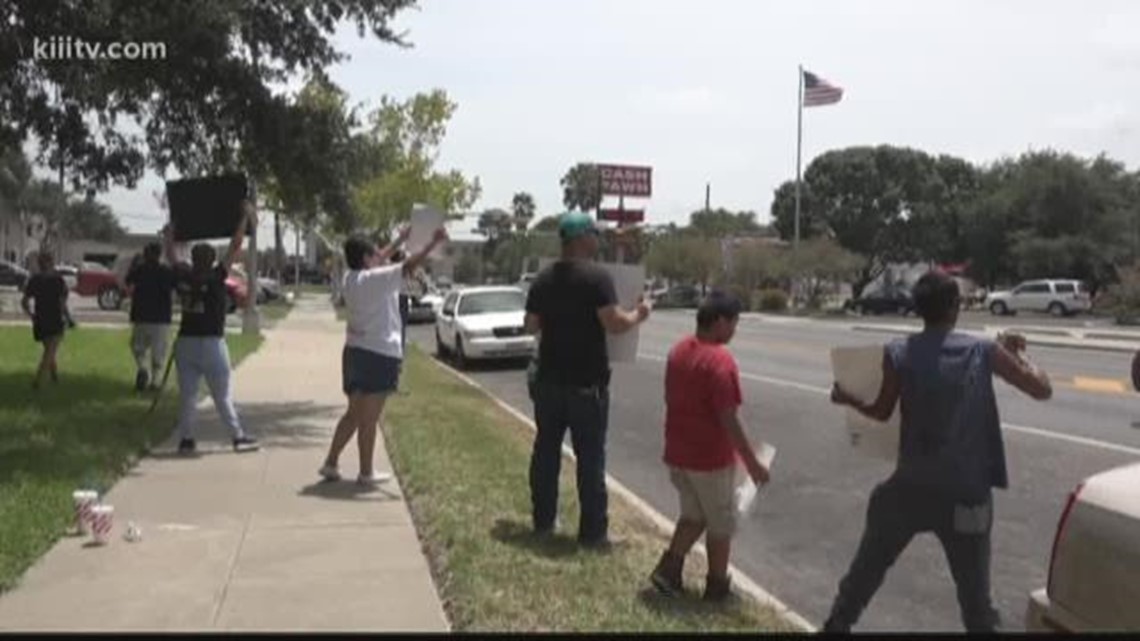Family, protesters seek justice for murdered Beeville man