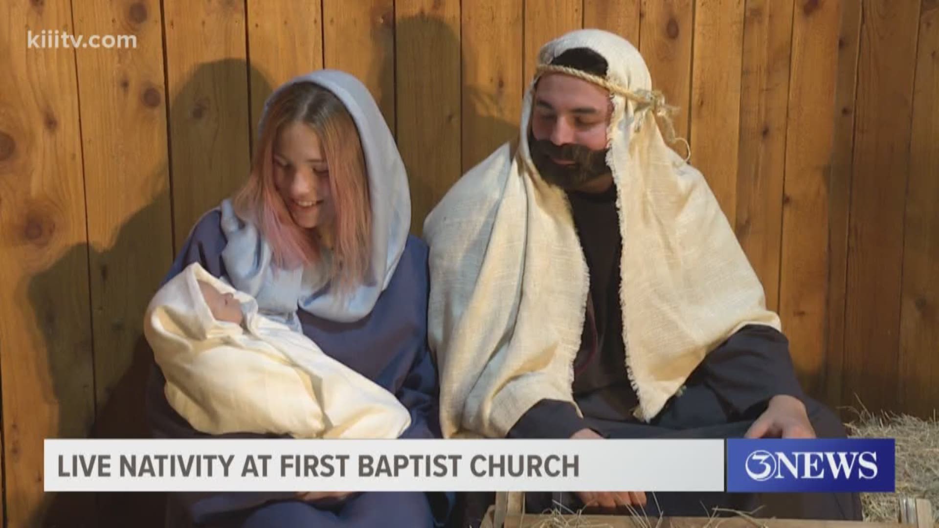 The Church wanted to host to remind the community the true meaning of Christmas.