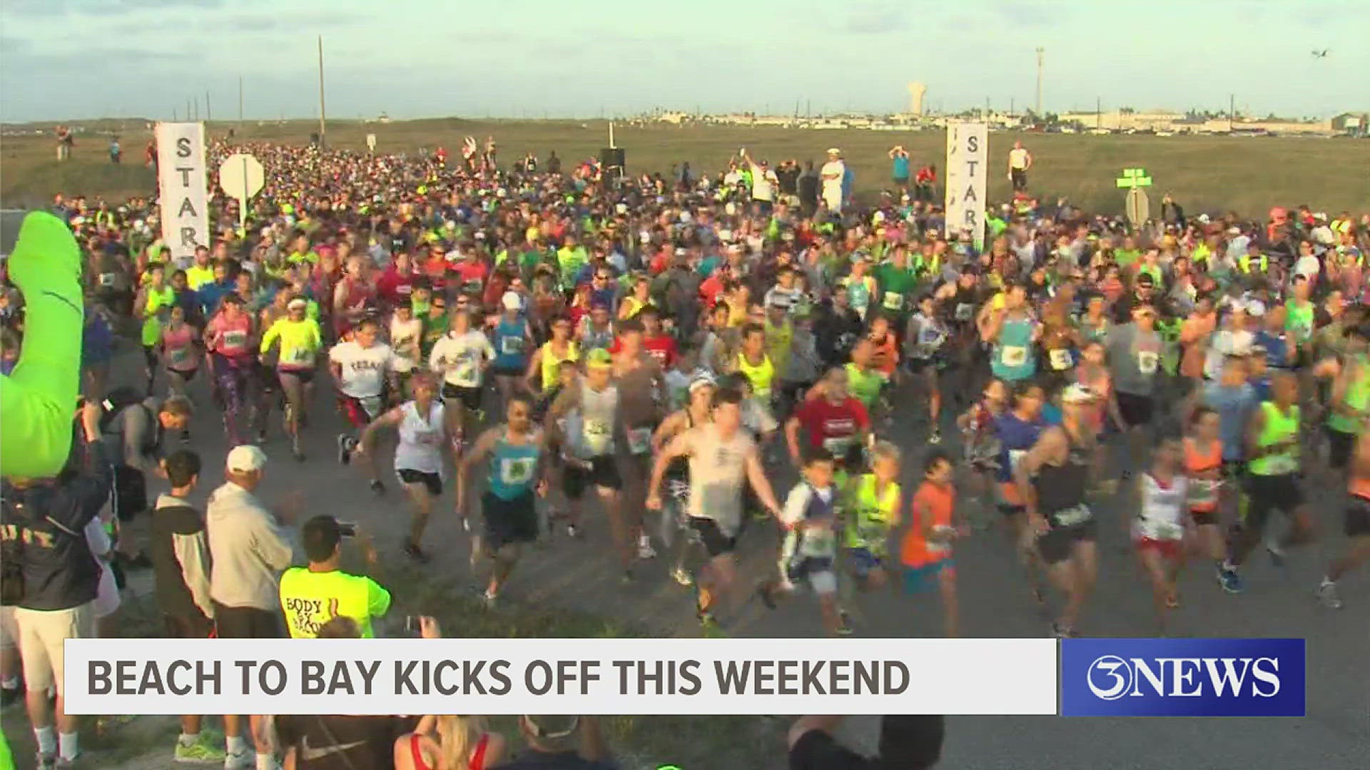 The annual Beach to Bay relay marathon will kick off bright and early at 7 a.m. Saturday and the temps are sure to kick off then too so stay hydrated!