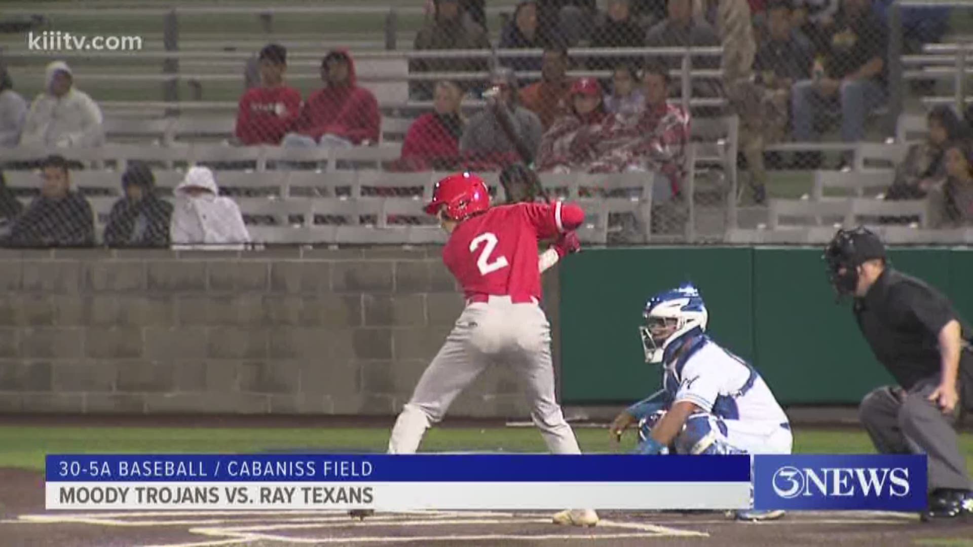 The Texans started their baseball season with a 4-1 win over the Trojans.