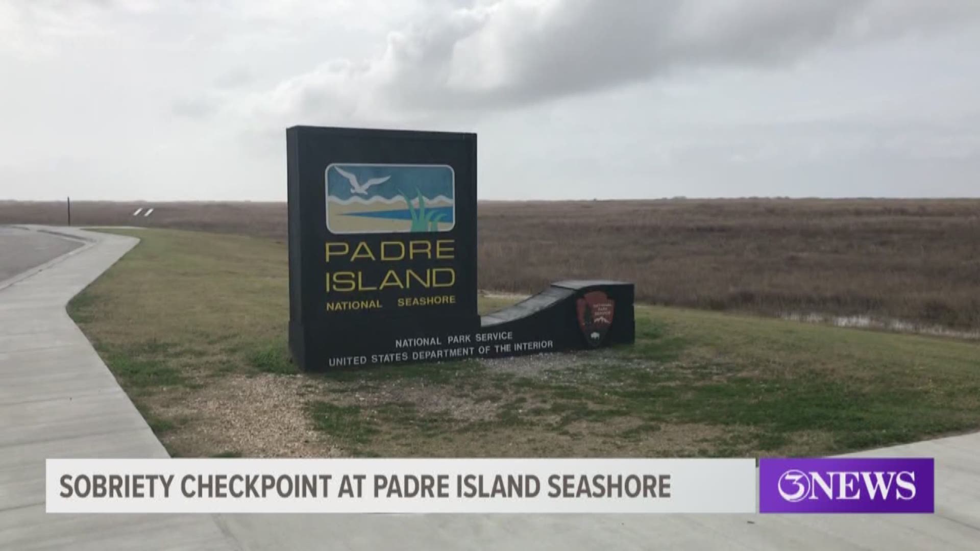 Law enforcement officials are working to keep visitors at the Padre Island National Seashore safe this weekend by conducting a sobriety checkpoint as part of their high visibility enforcement campaign.