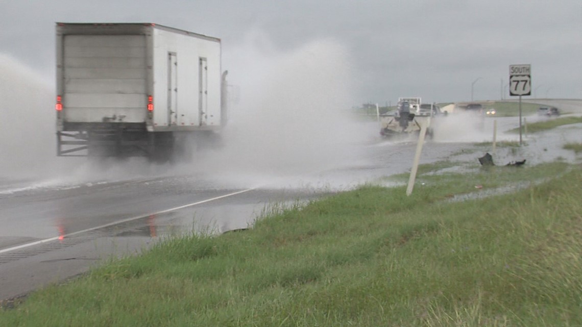residents deal with flooding after overnight rains