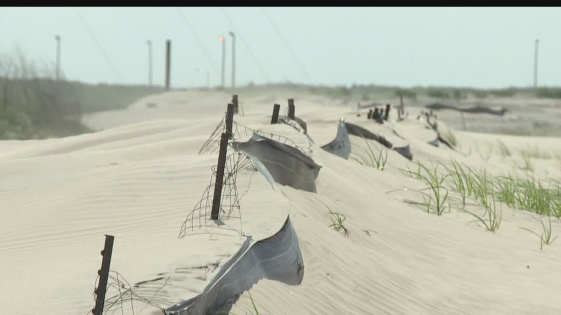 The City of Corpus Christi has issued more than 70 citations against the company in charge of the Lake Padre Development on the Gulf side of Park Road 22 on Padre Island due to the problem of sand blowing from the property.