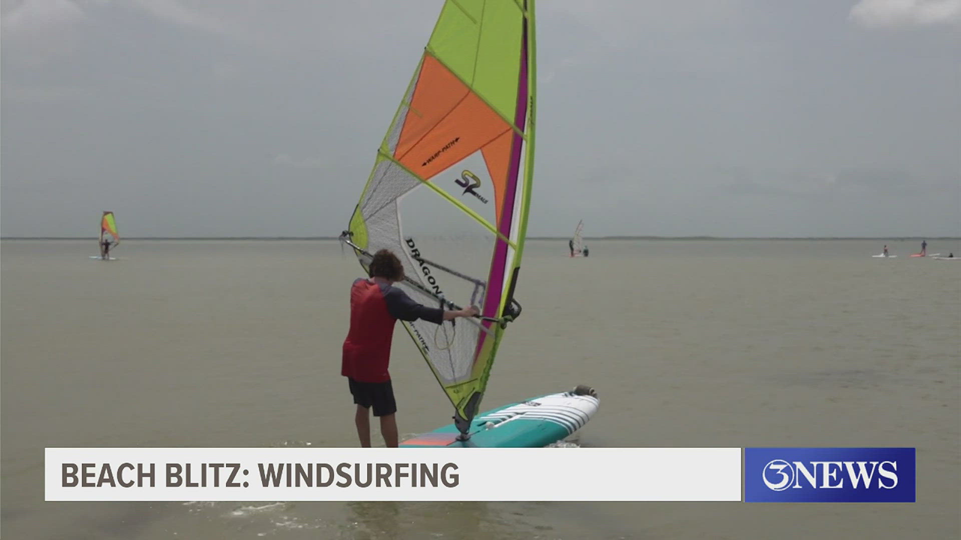 Windsurfer Ryan Liedeker said the sport is unlike anything he did before and fun no matter how advanced you are.