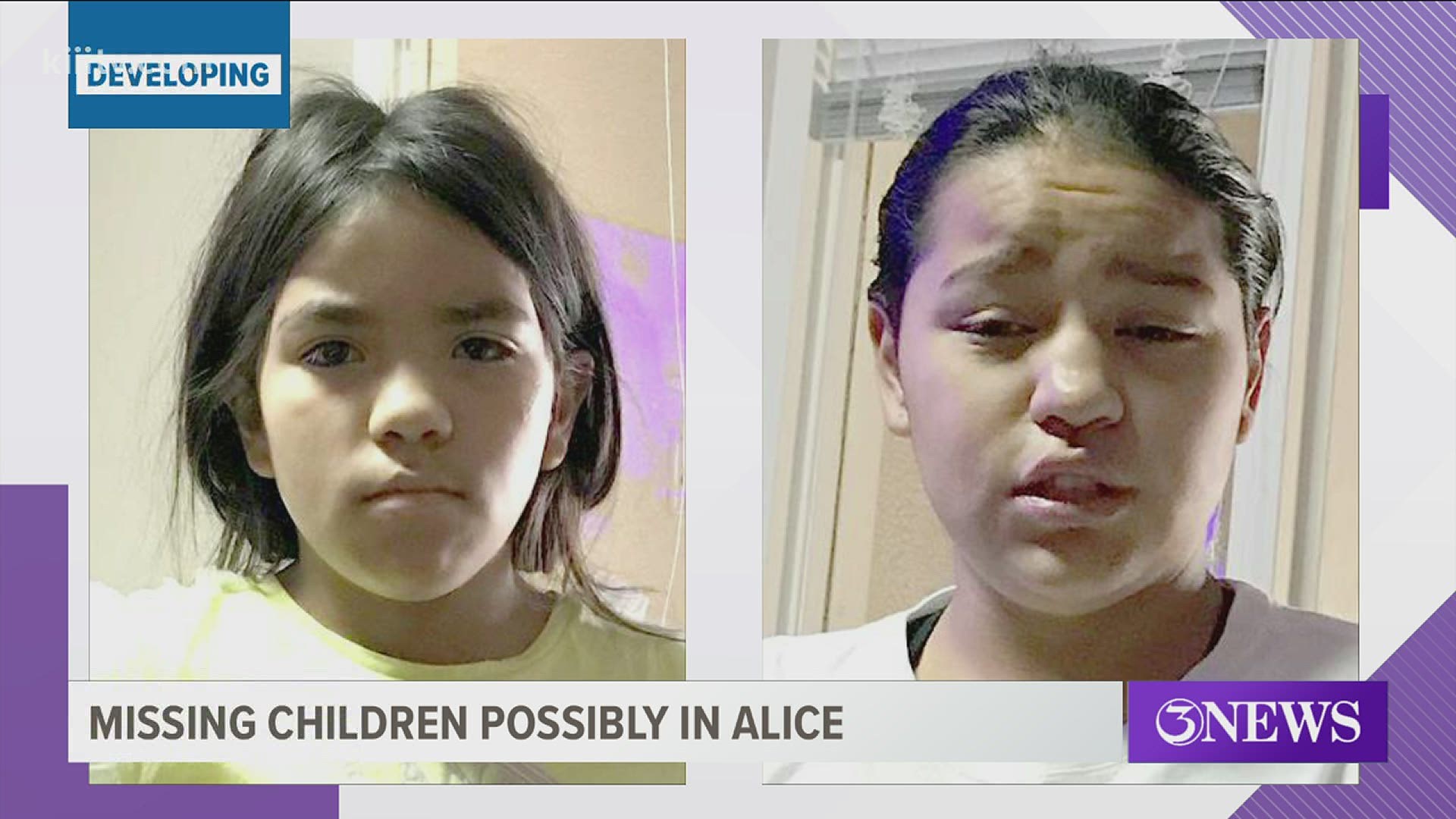 If you have any information regarding these two missing children, call 911 or contact the Lubbock Police Department at 1-806-775-2865.