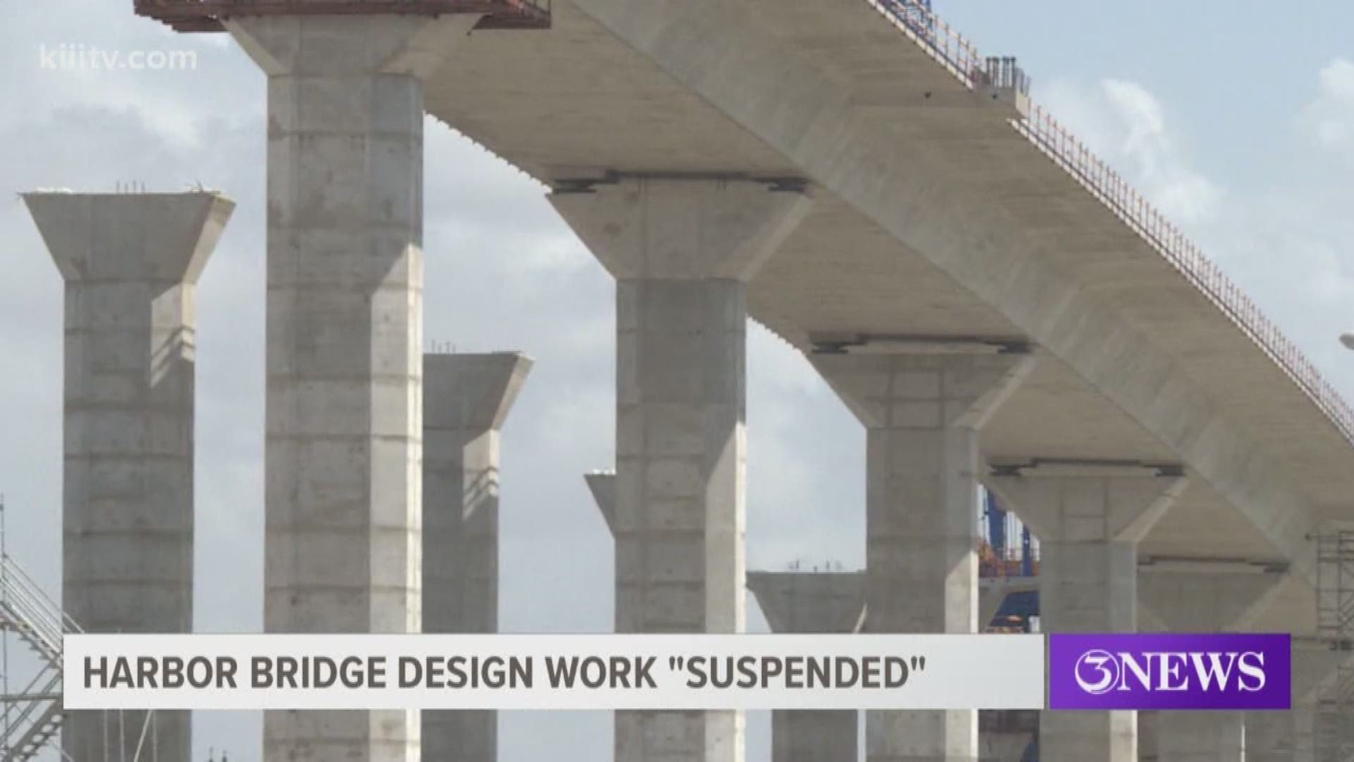 The Harbor Bridge project is said to be at least two years behind schedule.