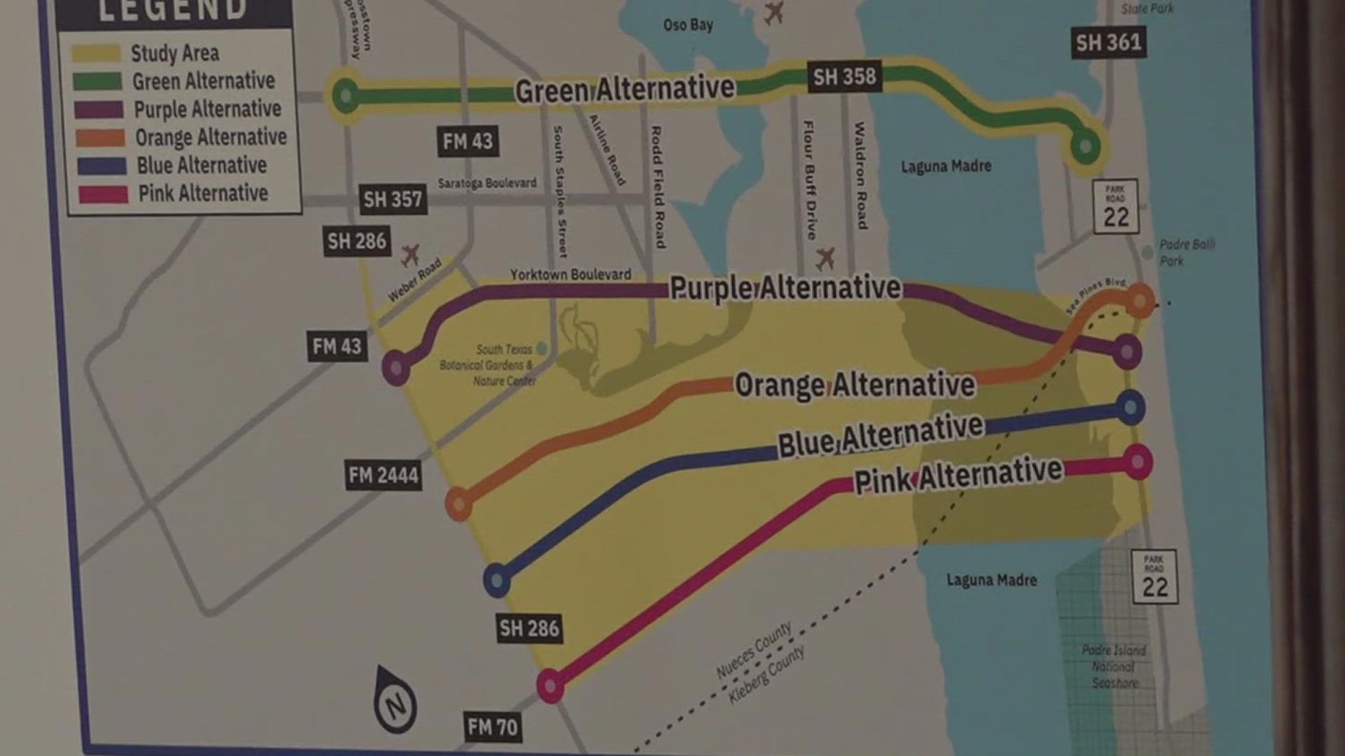 TxDOT is working on giving drivers another option when making the trip from Corpus Christi to The Island, but they want your opinion!