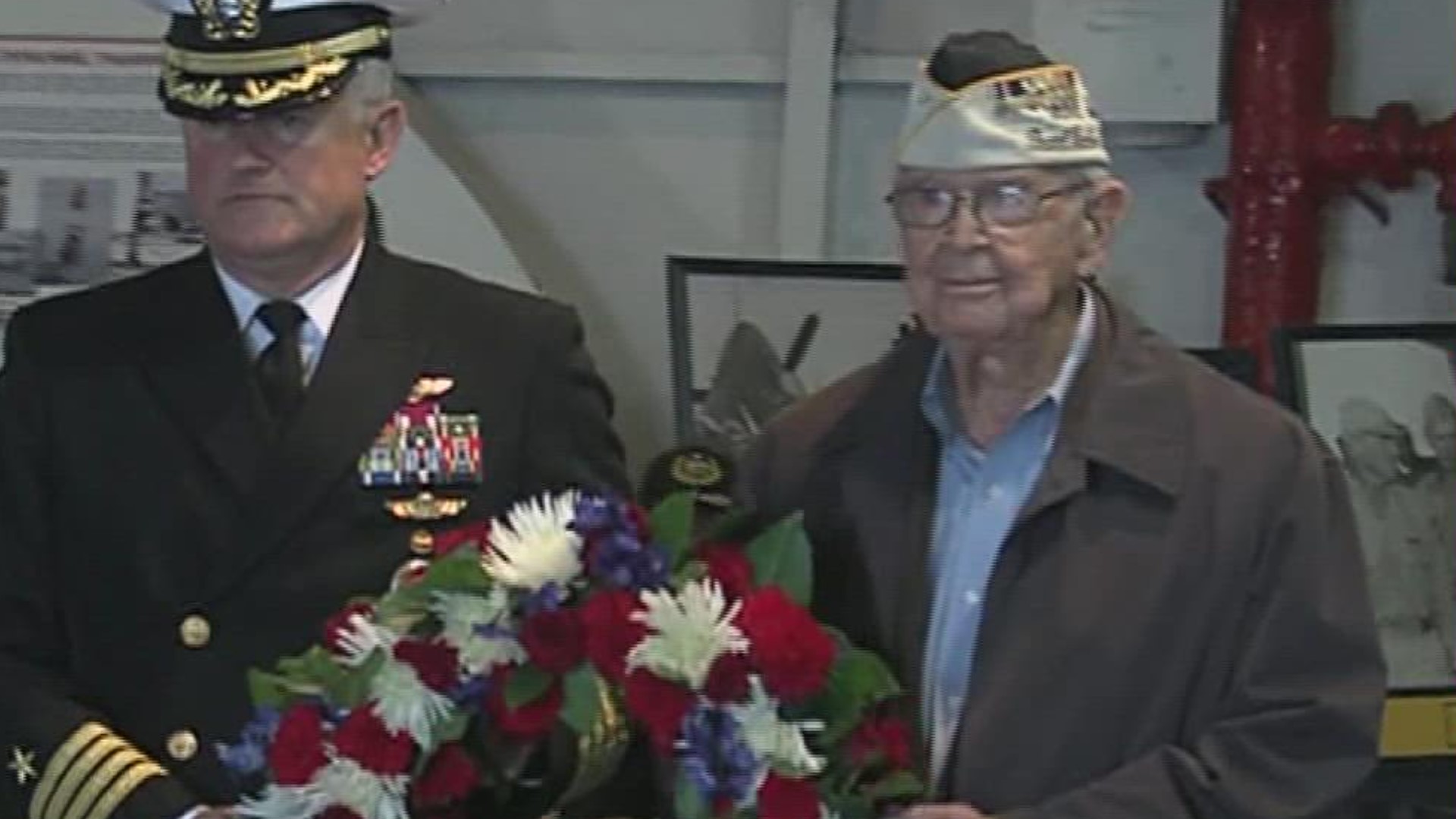 There will be a Pearl Harbor wreath laying Ceremony on USS Lexington today, the 81st anniversary of the attack.