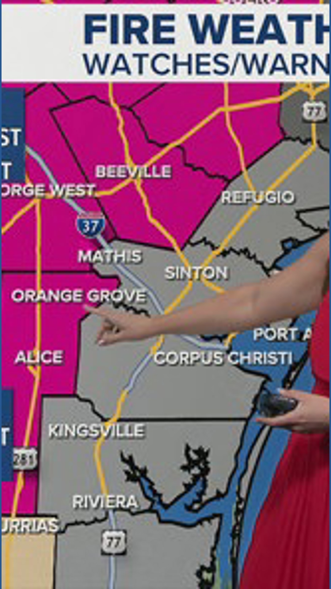 Weather Impact Alert for Fire Danger Saturday and Sunday | kiiitv.com
