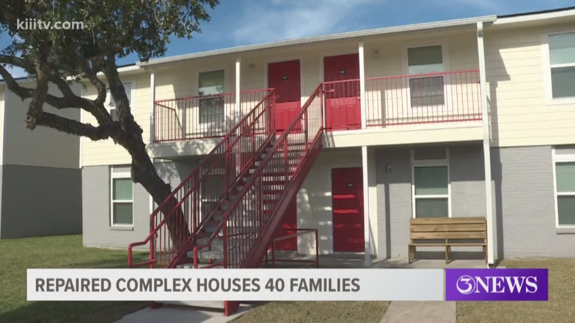 Low- to moderate-income families in Rockport, Texas, are getting some help now that a recently repaired apartment complex is set to be used for housing.