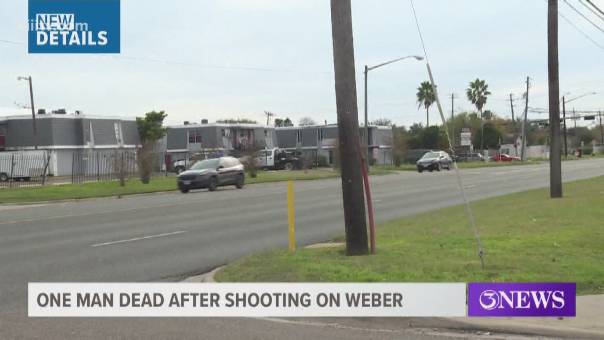 The Corpus Christi Police Department was called to the 5200 block of Weber Road just before 4 a.m. on Sunday morning.