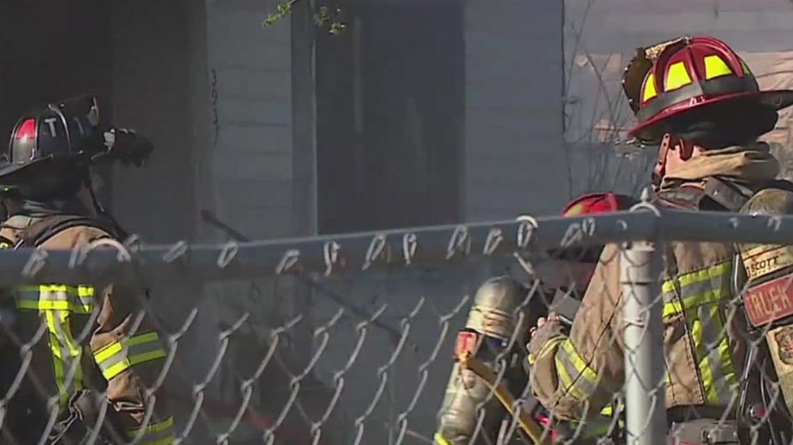 Multiple homes catch fire on Naples Street, one person sent to the ...
