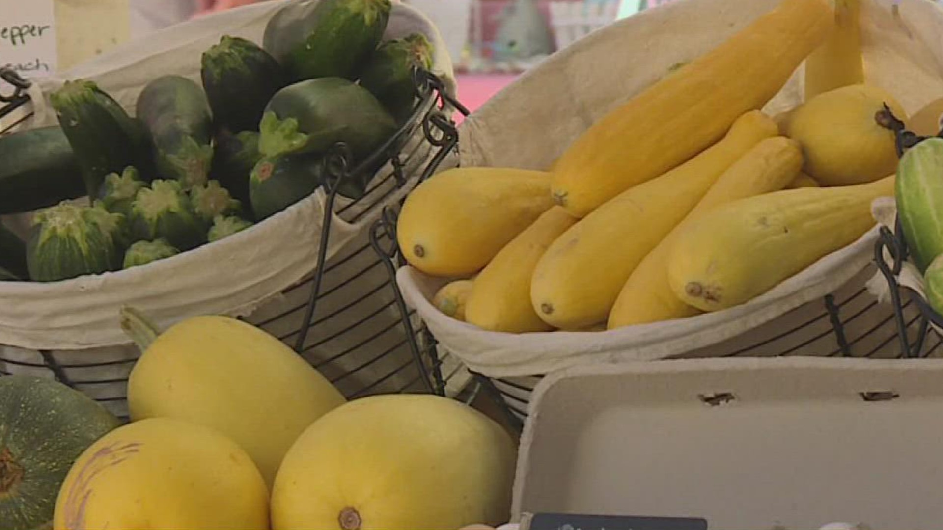 With high temperatures, farmers are experiencing a tough time growing and selling crops.