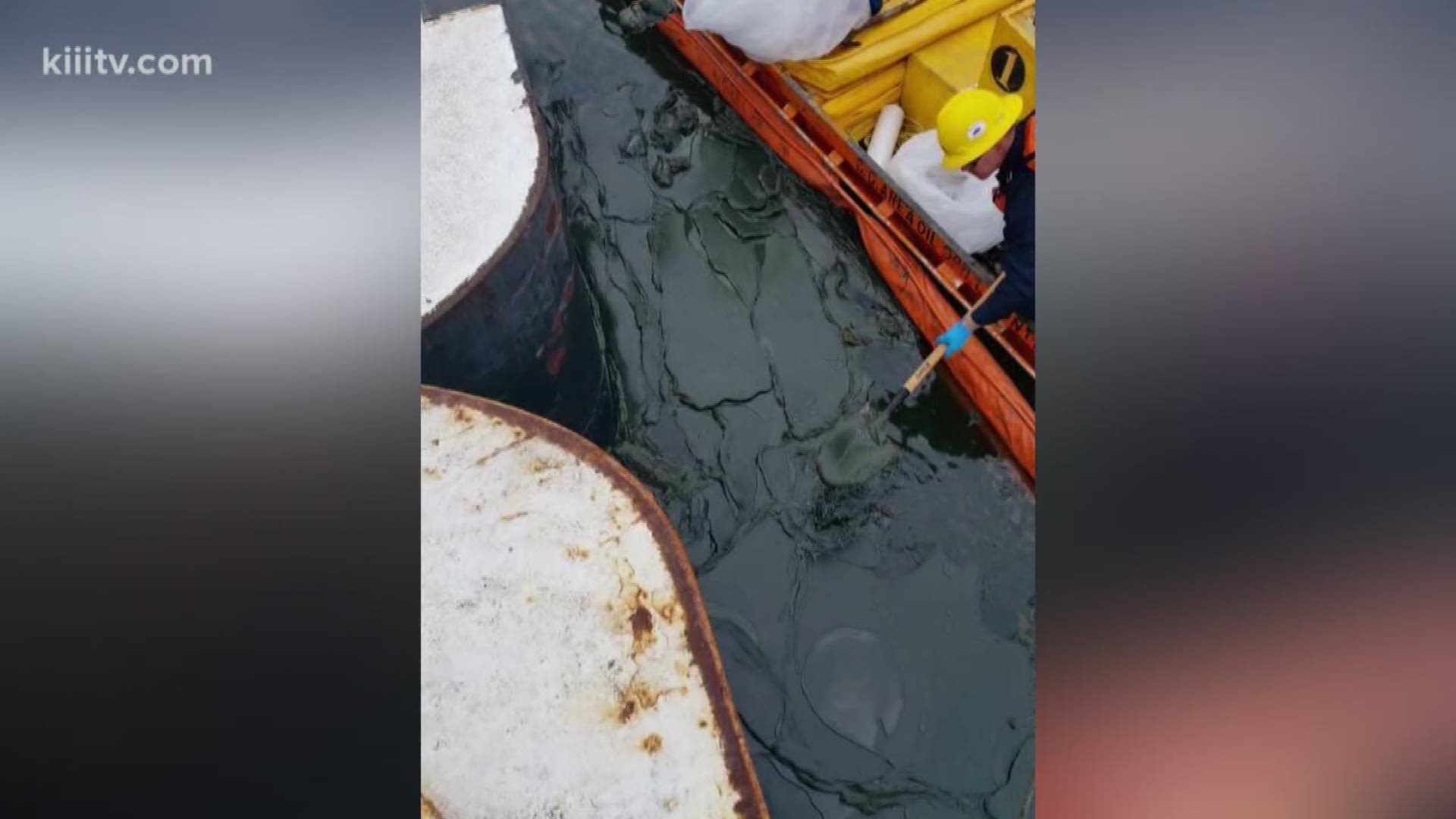 The U.S. Coast Guard released some details and photos from an oil spill that happened recently in the Coastal Bend.