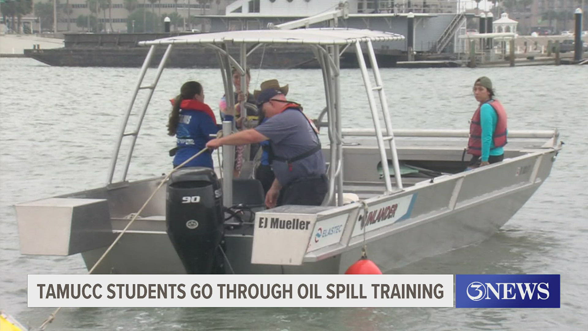 The Oil Spill Response Training Program has been happening at the school for 50 years now.