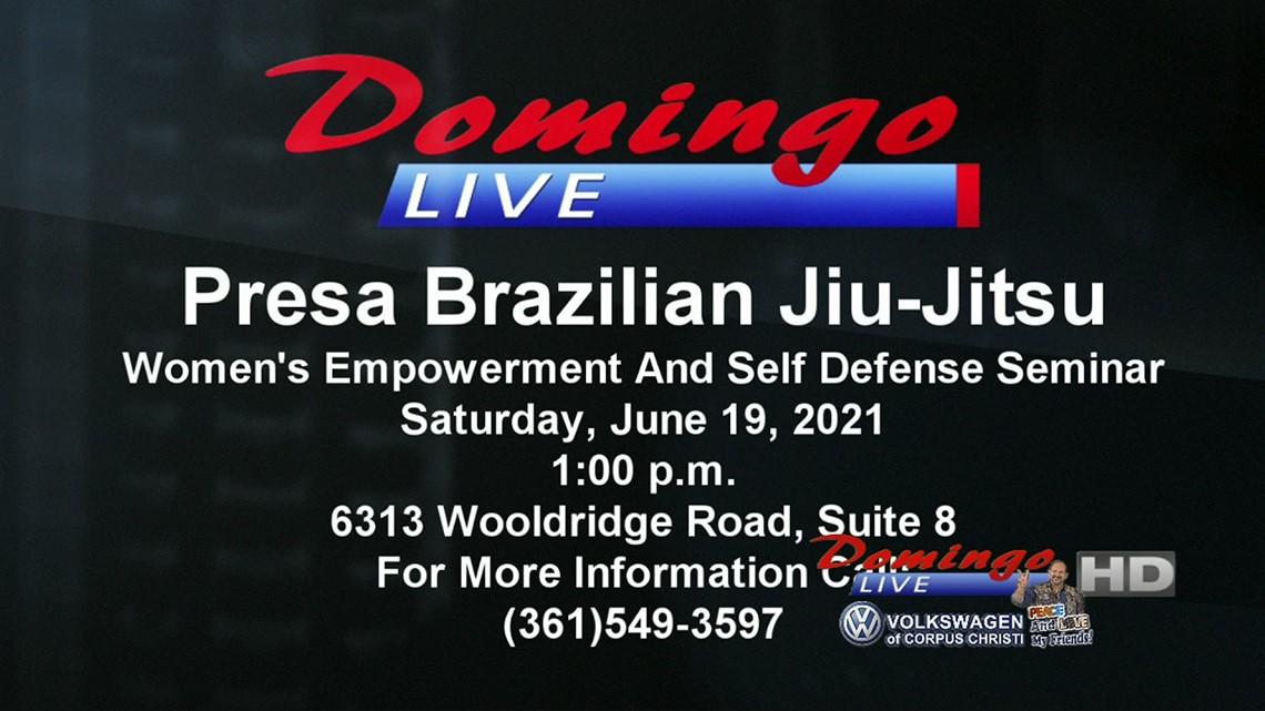 Domingo Live: Presa Brazilian Jiu-Jitsu-  Women's Empowerment/ Self Defense Seminar