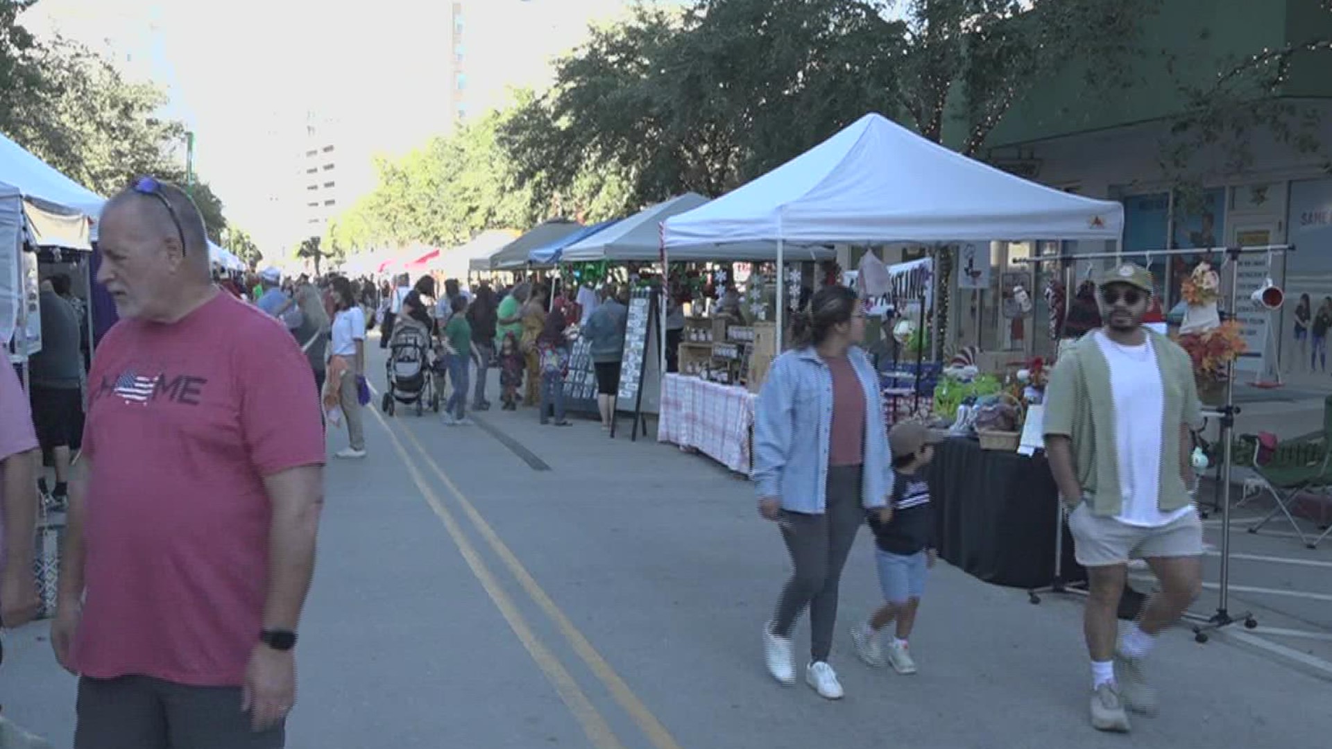 The Coastal bend showed up in crowds and supported local which was the boost some of these vendors needed.