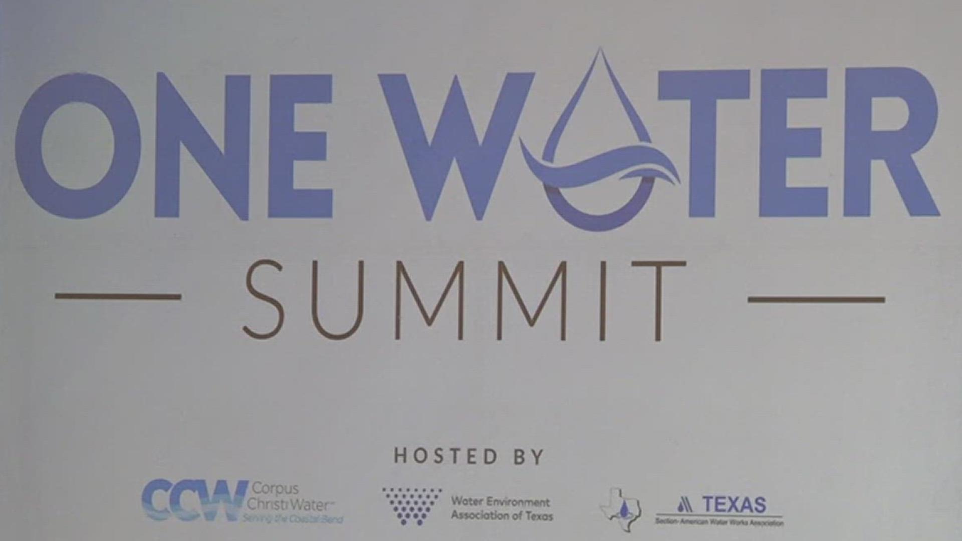 The One Water Summit sparks talk on conservation.