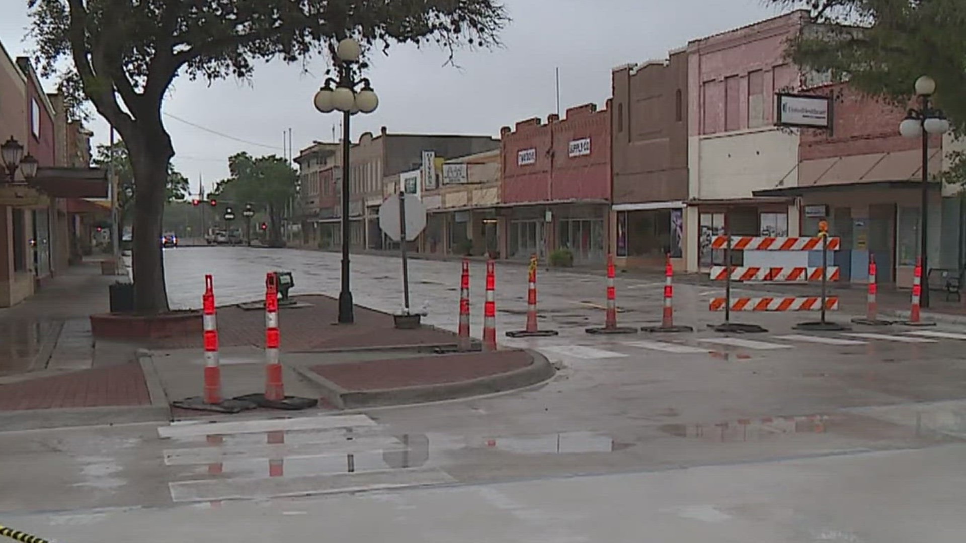 Workers are wrapping up a section of the $700,000 project, which stretches from 6th Street, near the King Ranch saddle shop, all the way down to 8th Street.