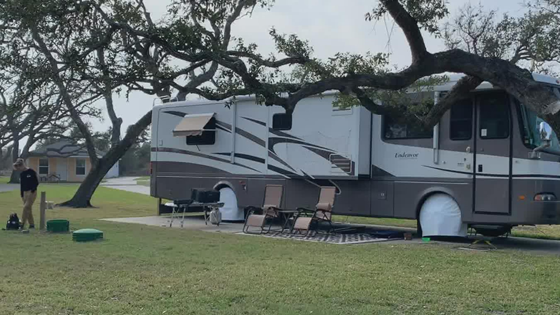 There are at lest 6,000 RV sports in Aransas County alone.