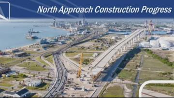 New Harbor Bridge Project's northern approach  is 85 percent complete