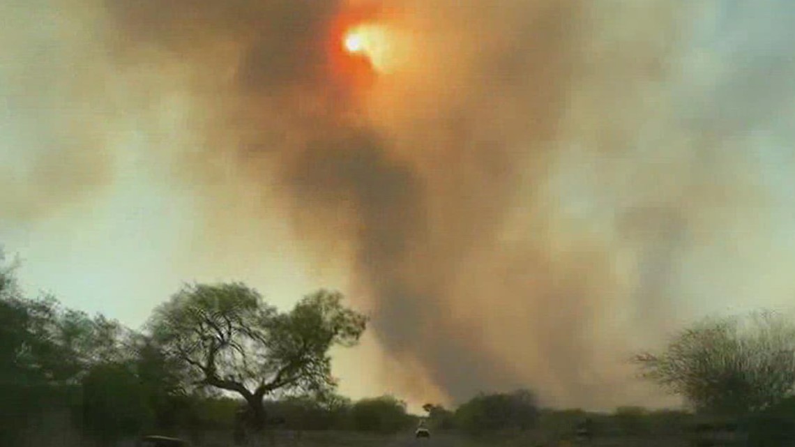 King Ranch Borrega Fire could cause evacuations in Brooks County - Vimarsana News