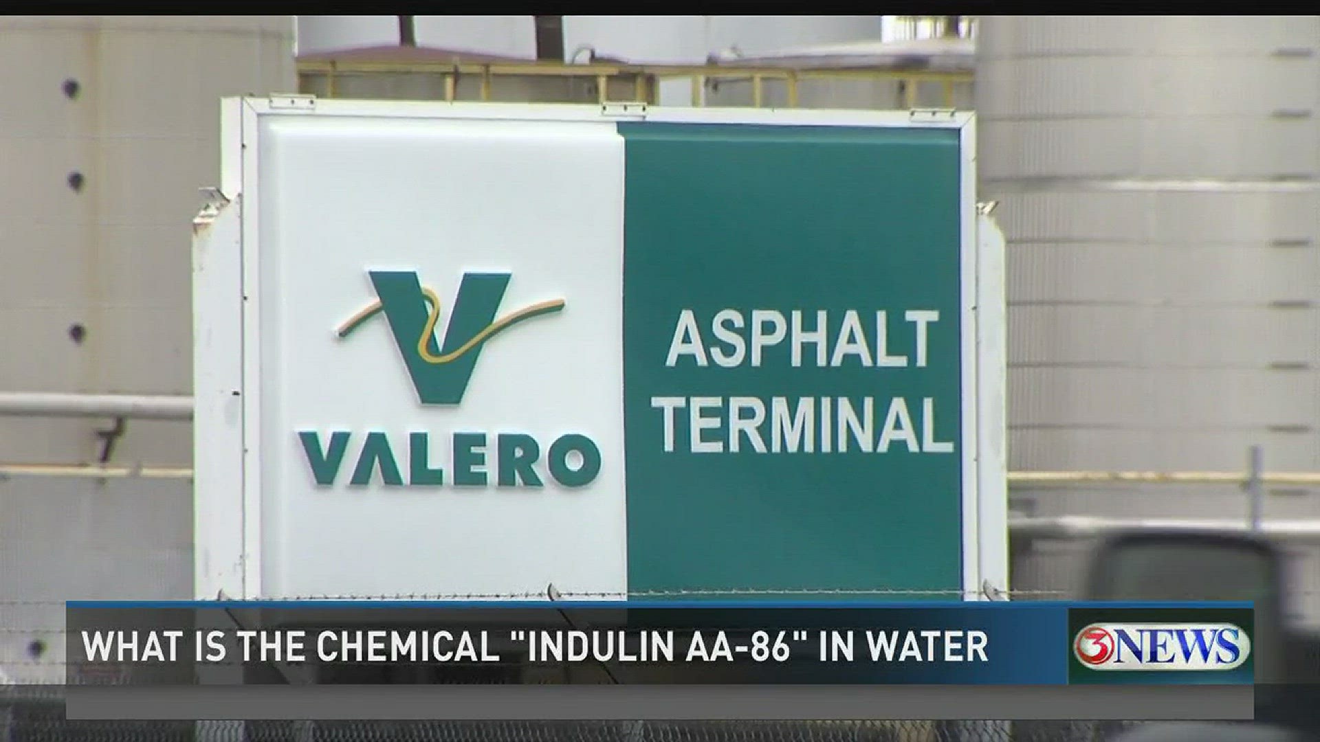 Indulin AA-86 is the name of the chemical that has been found in the City's water supply. It is an asphalt emulsifier that authorities say can be corrosive.