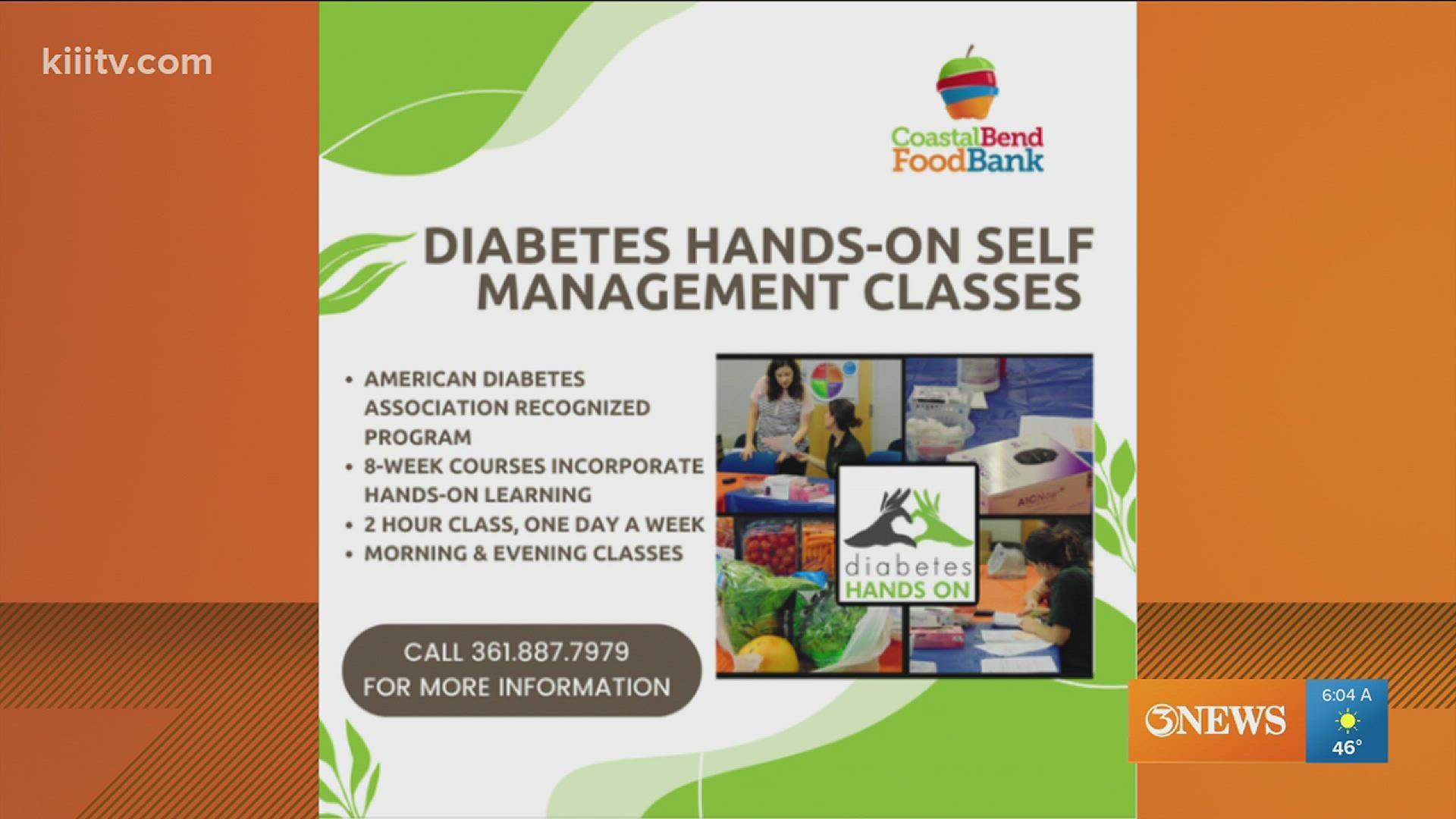 It's an 8-week course on how to manage and thrive with diabetes. The classes teach medication management, exercise, and nutrition.