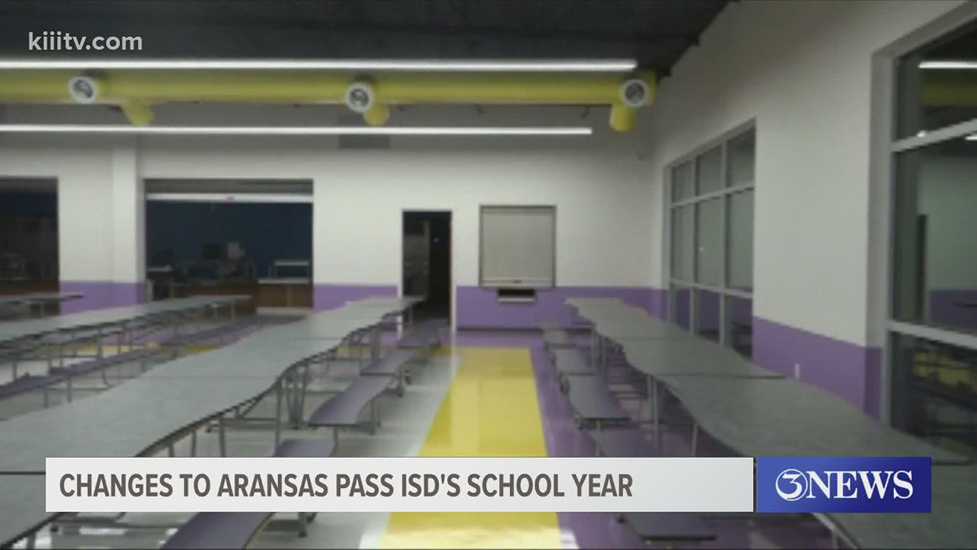 On Thursday, 3 News talked with Aransas Pass Independent School District Superintendent, Cara Cooke about the changes to the upcoming school year.