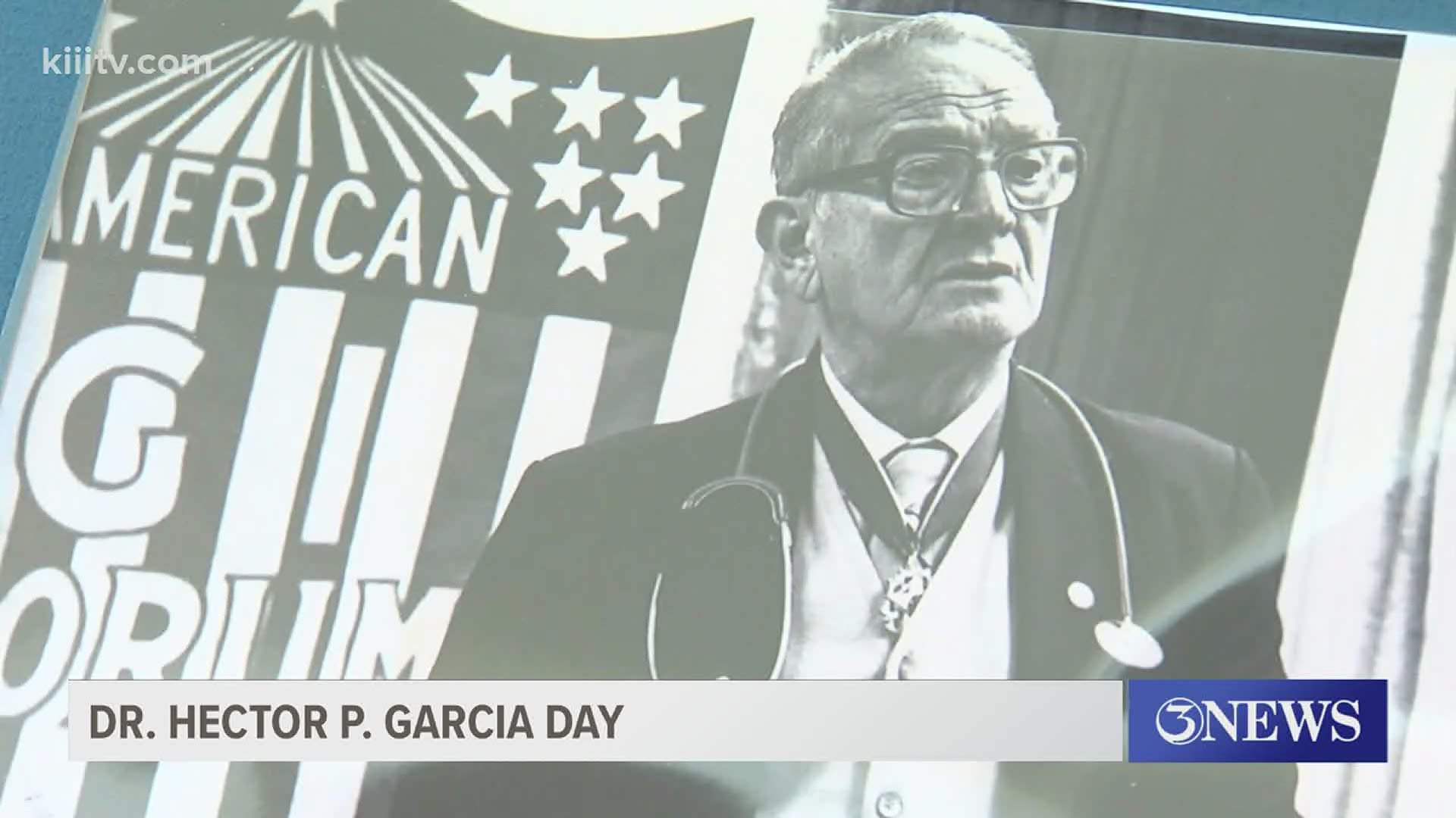 In 2009, the Texas Legislature passed Dr. Hector P.  Garcia Texas State Recognition Day to be observed on the third Wednesday of each September.