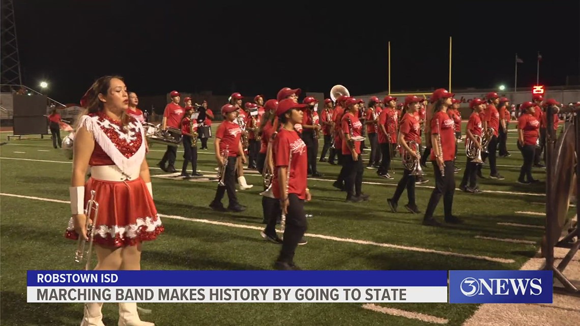 Robstown High School Marching Band at UIL State Championships