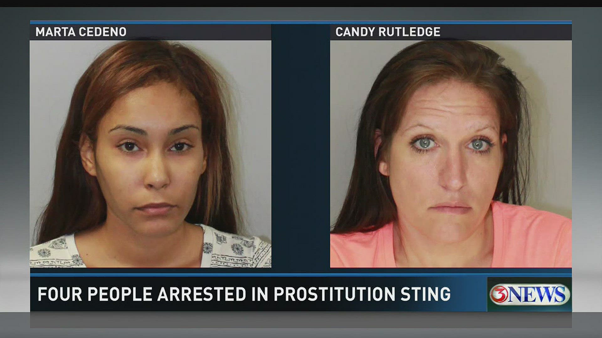 Four arrested in prostitution sting