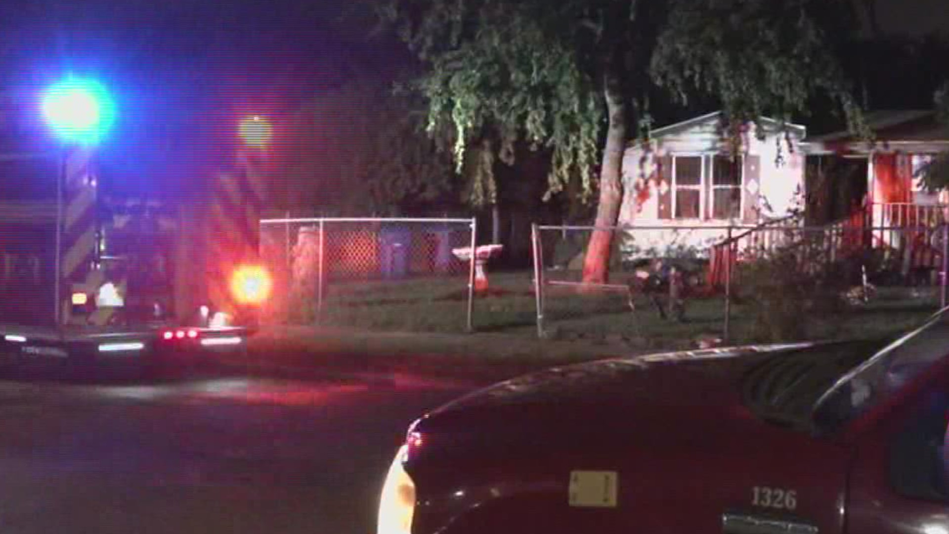 Crews with the Corpus Christi Fire Department responded to the fire around 1:30 a.m. on Cloyde St. and Tracy Ave. near Crosstown Expressway.