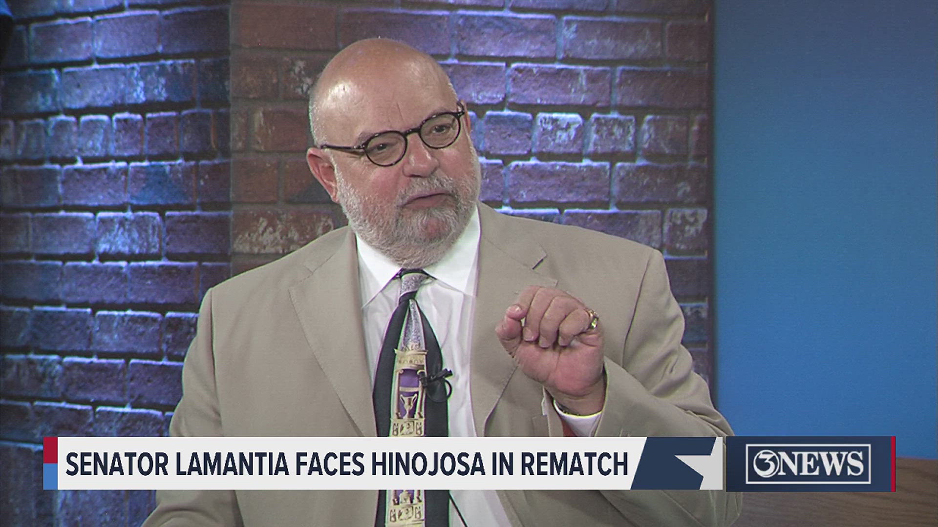 Bill Chriss talks Sen. Morgan LaMantia facing Adam Hinojosa in rematch.