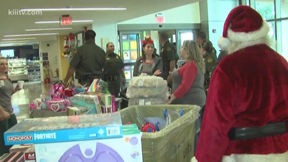 U.S. Border Patrol gives Christmas donation to Driscoll Children's ...