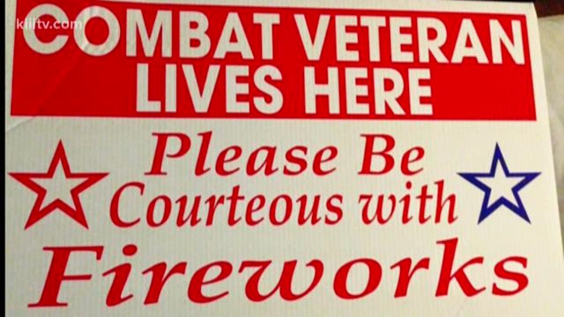 Fireworks can have negative effects for veterans with PTSD