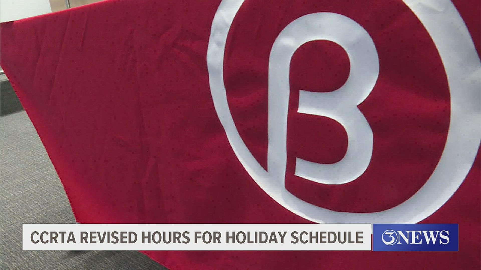 CCRTA updates bus schedule for New Year's Eve holiday