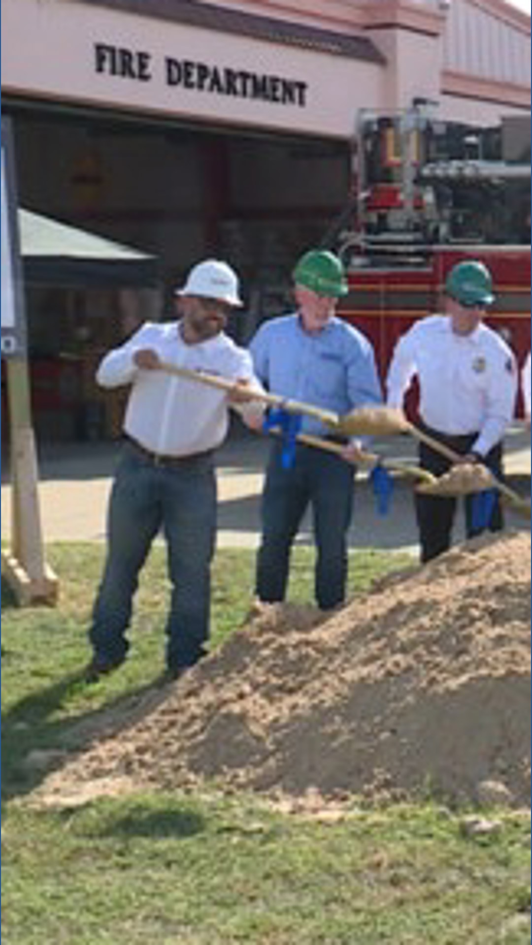Aransas Pass holds groundbreaking ceremony for new police, fire ...