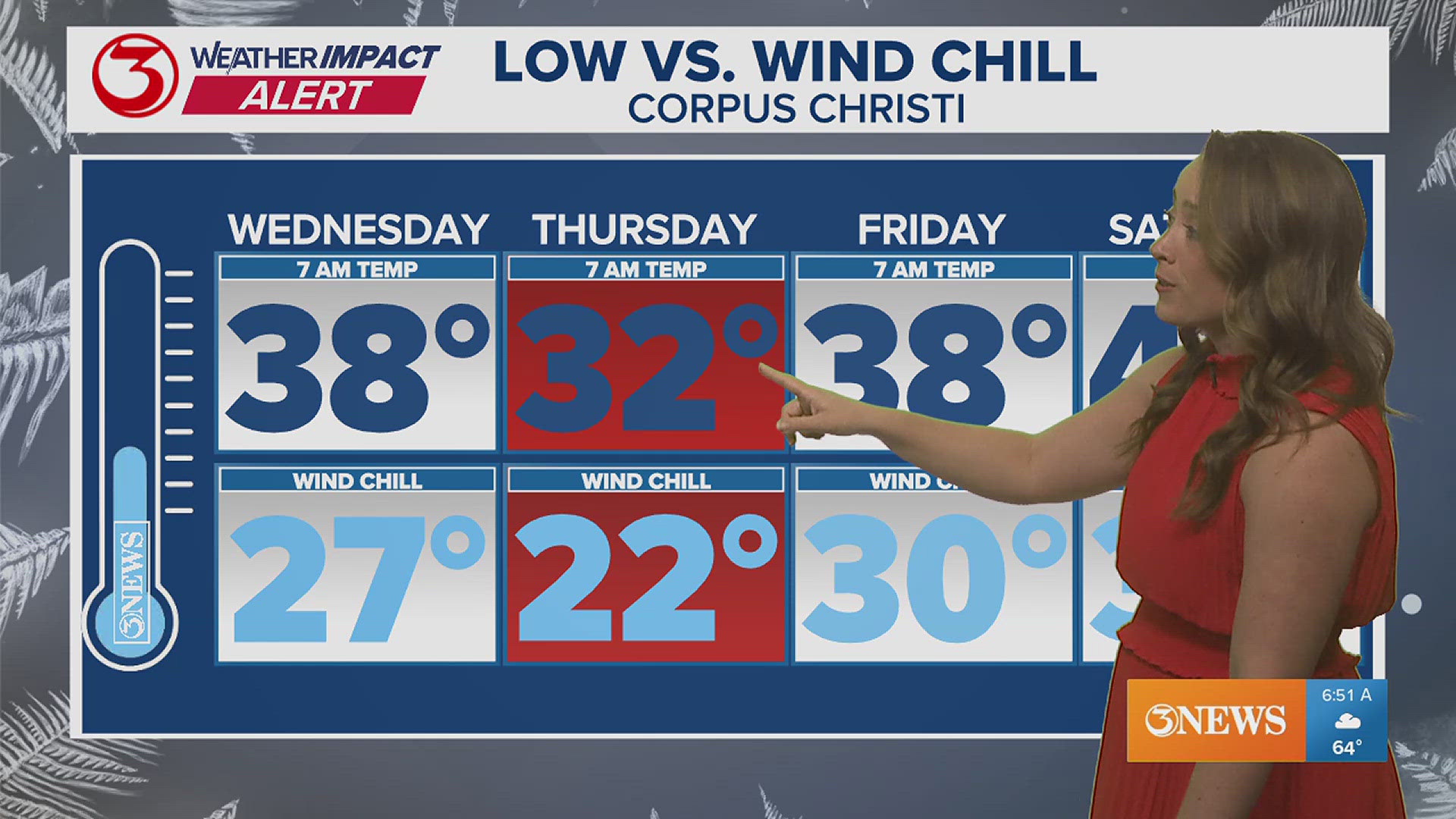 Strong cold front Tuesday night brings in Arctic air for Corpus Christi ...