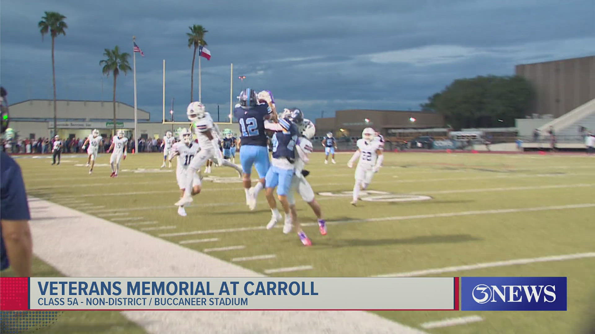 Vets Memorial dominates Carroll; Orange Grove shuts out Beeville Jones; Riviera Kaufer no match for Progreso.