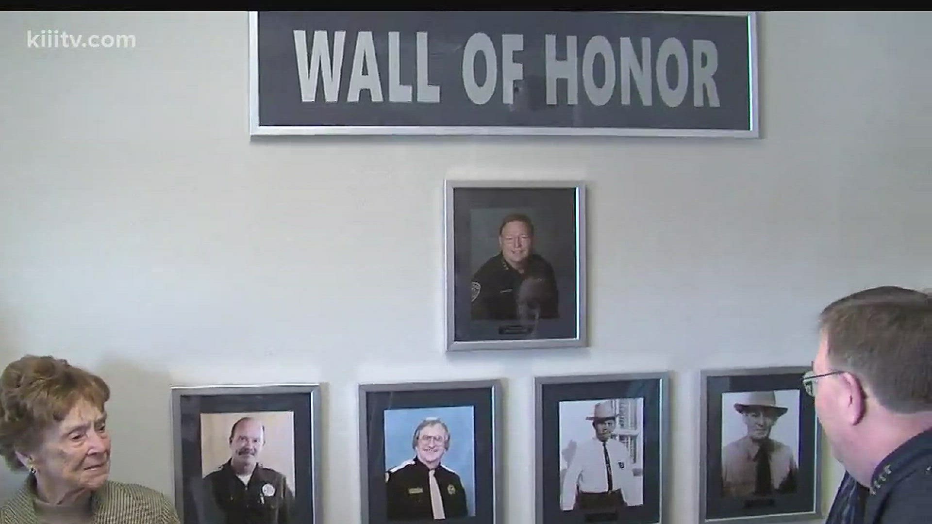 A special dedication was held Tuesday at the Nueces County Precinct 2 Constable's Office in Flour Bluff as they unveiled their "Wall of Honor."