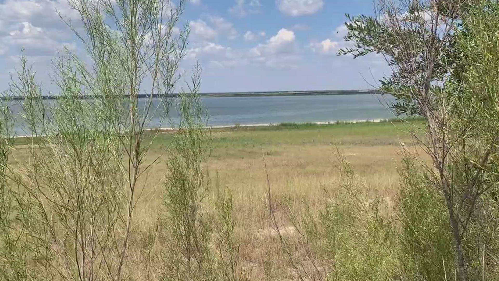 Three Rivers is not only at the mercy of Mother Nature, but the City of Corpus Christi as well since it owns 98 percent of the reservoirs' water rights.