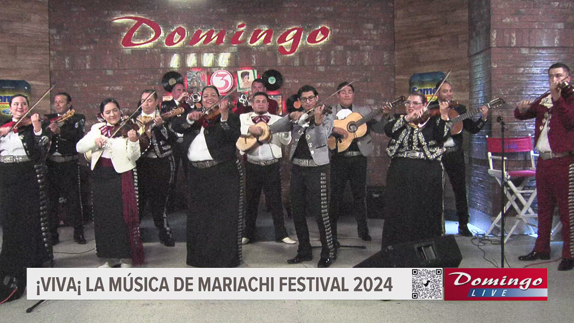 Several mariachi performers and Casey Lain of the House of Rock joined us on Domingo Live to invite the public to the 2nd Annual ¡Viva! La Música de Mariachi Fest.