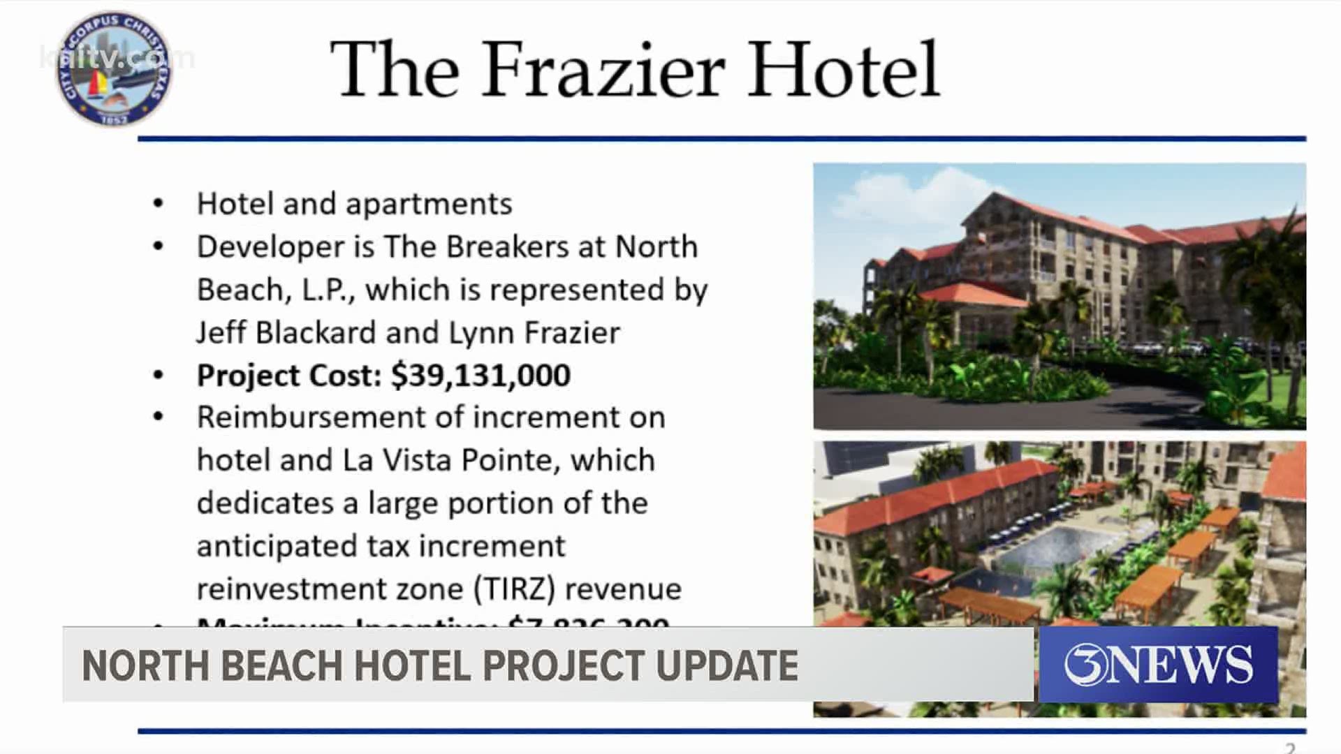 The Frazier Hotel is the latest multi-million dollar planned investment by developers Lynn Frazier and Jeff Blackard.